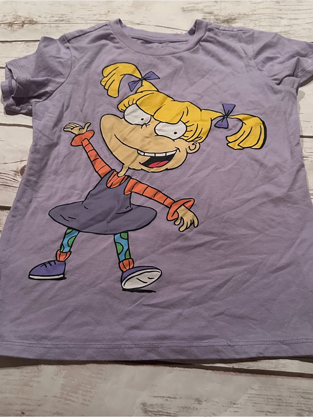 Nickelodeon rugrats tee guc loose stitch 6y